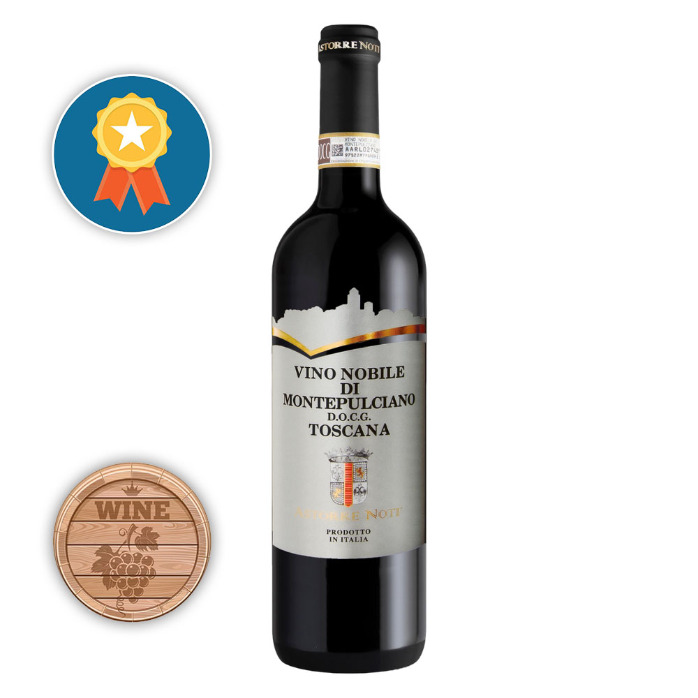 ASTORRE NOTI - Vino Nobile di Montepulciano DOCG Gradi alcol 13,5%